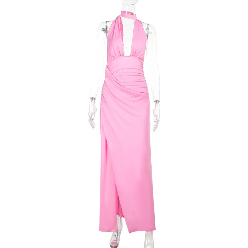 Torova Elegant Backless Maxi Dress for Women ATHLEXES