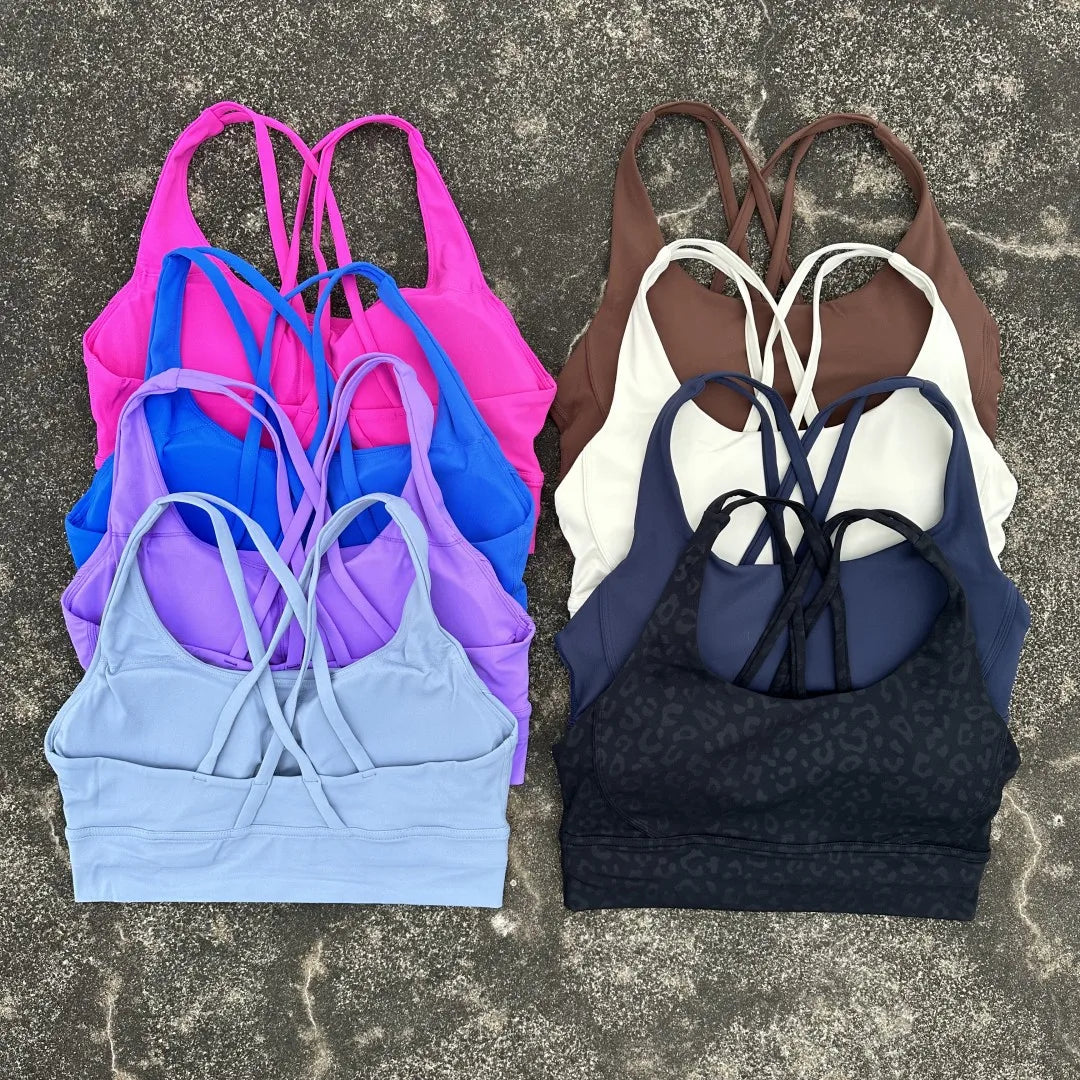 EliteFlex Women's Cross Back Sports Bra ATHLEXES