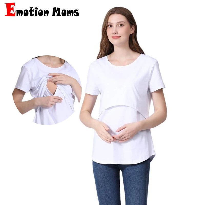 Maternity Comfort Stretch Tee for Breastfeeding ATHLEXES