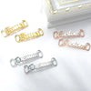 Customizable Nameplate Shoe Clips - Personalized Charm Accessories ATHLEXES
