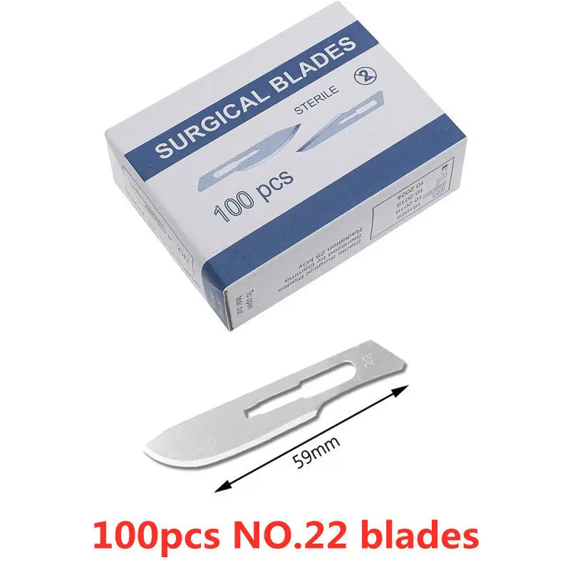 PrecisionCut Sterile Surgical Blades Set for DIY ATHLEXES