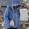 Kawaii Shark Patchwork Hoodie for Trendy Comfort ATHLEXES