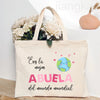 Bulldog Love Canvas Tote Bag ATHLEXES