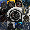 Custom 3D Tire Lettering Stickers for Your Car ATHLEXES