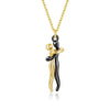 Lover's Embrace Fashion Necklace Choker Pendant ATHLEXES