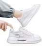 RetroCraft Men's Leather Platform Sneakers ATHLEXES