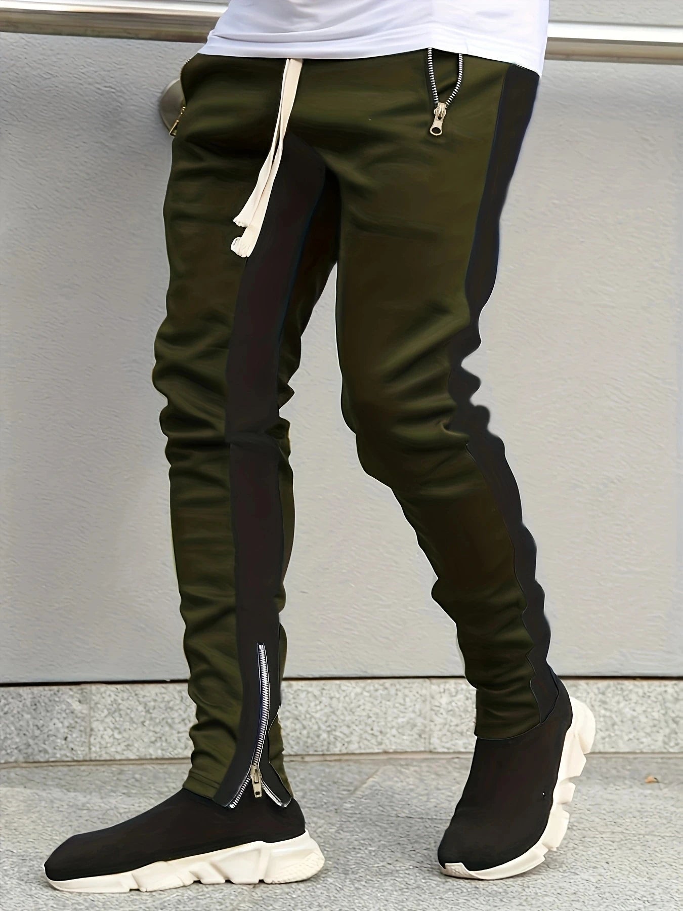 Stylish Color Block Jogging Pants for Men ATHLEXES