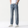 Retro Blue Wide Leg Denim Jeans for Men ATHLEXES
