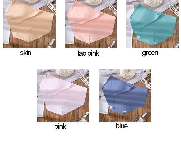 SilkSoft Plus Size Seamless Panties Set ATHLEXES