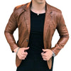 BACKONMUST PU Leather Jacket ATHLEXES