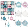 Charming 44Pcs Christmas Ball Ornament Collection ATHLEXES