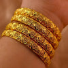 Dubai Turkish Gold Plated Bridal Bangles ATHLEXES