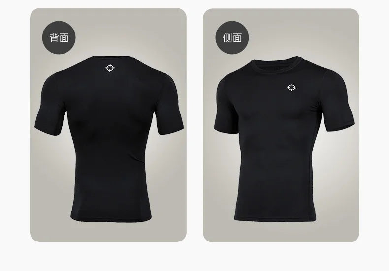 RIGORER Quick Dry Compression Gym T-Shirt for Men ATHLEXES