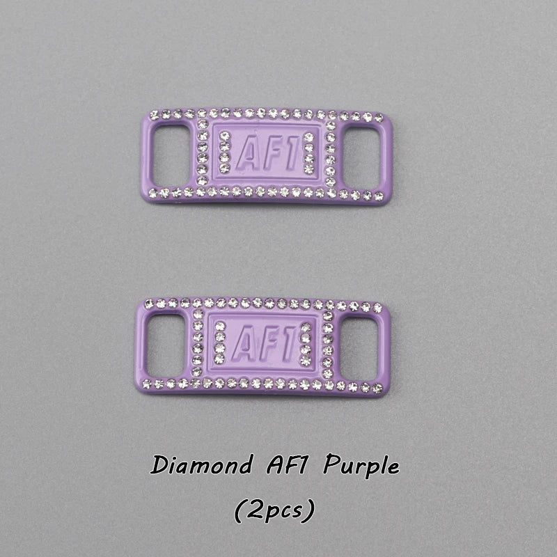 Diamond Luxury AF1 Shoelace Charms with Metal Buckle ATHLEXES