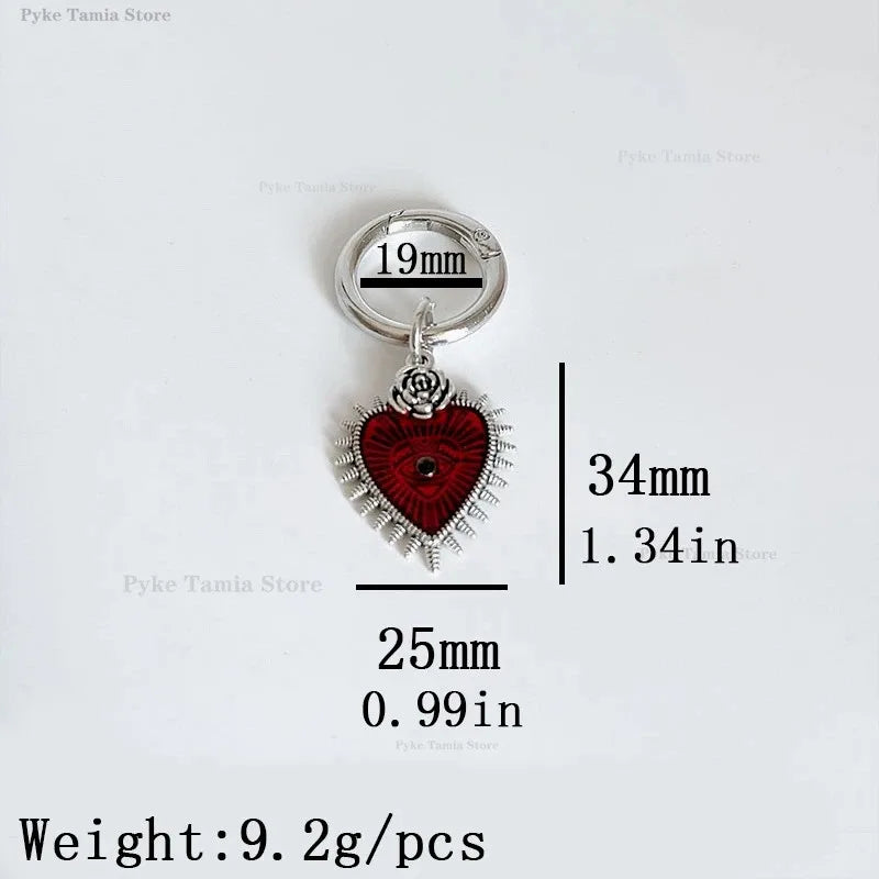 Chic Star and Heart Metal Shoe Buckles ATHLEXES
