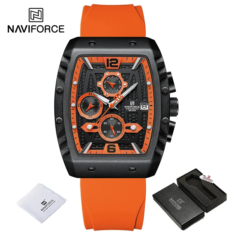 NAVIFORCE NF8025 Waterproof Sport Chronograph Watch ATHLEXES