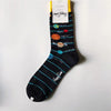 Happy Socks Men's Diamond Check Crew Socks for All Seasons ATHLEXES
