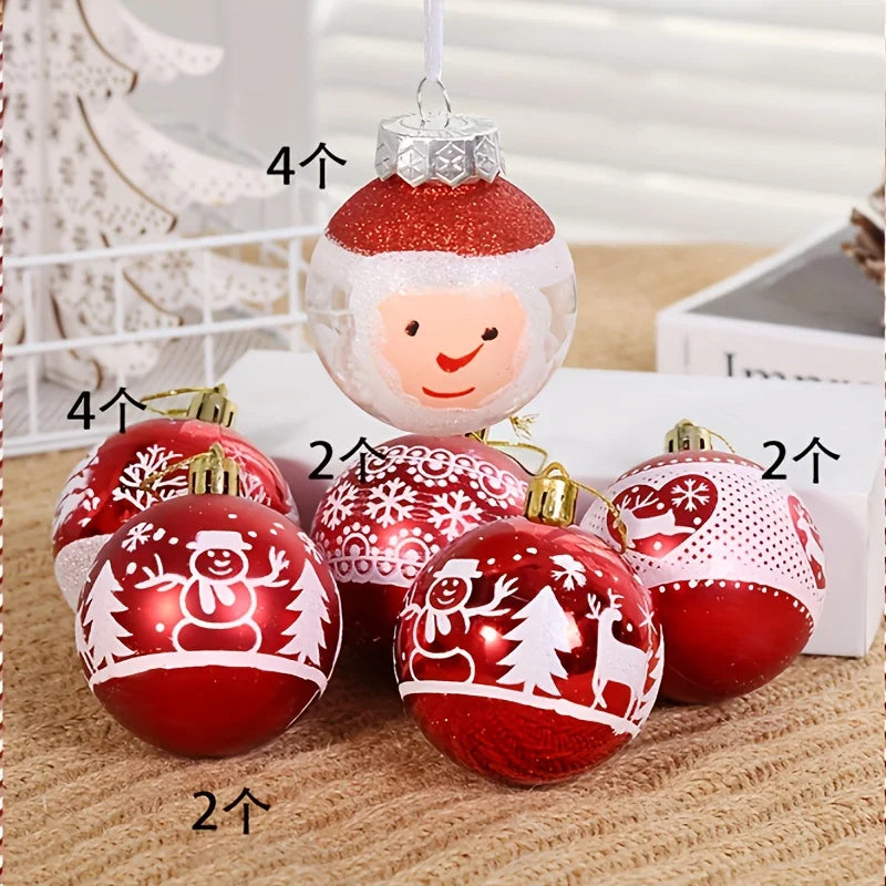 Festive 16pcs Christmas Ball Ornament Set ATHLEXES