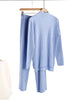 Autumn Winter Luxe Knitted Tracksuit Set for Women ATHLEXES