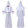 Medieval Monk Cowl Robe Halloween Cosplay Cloak ATHLEXES