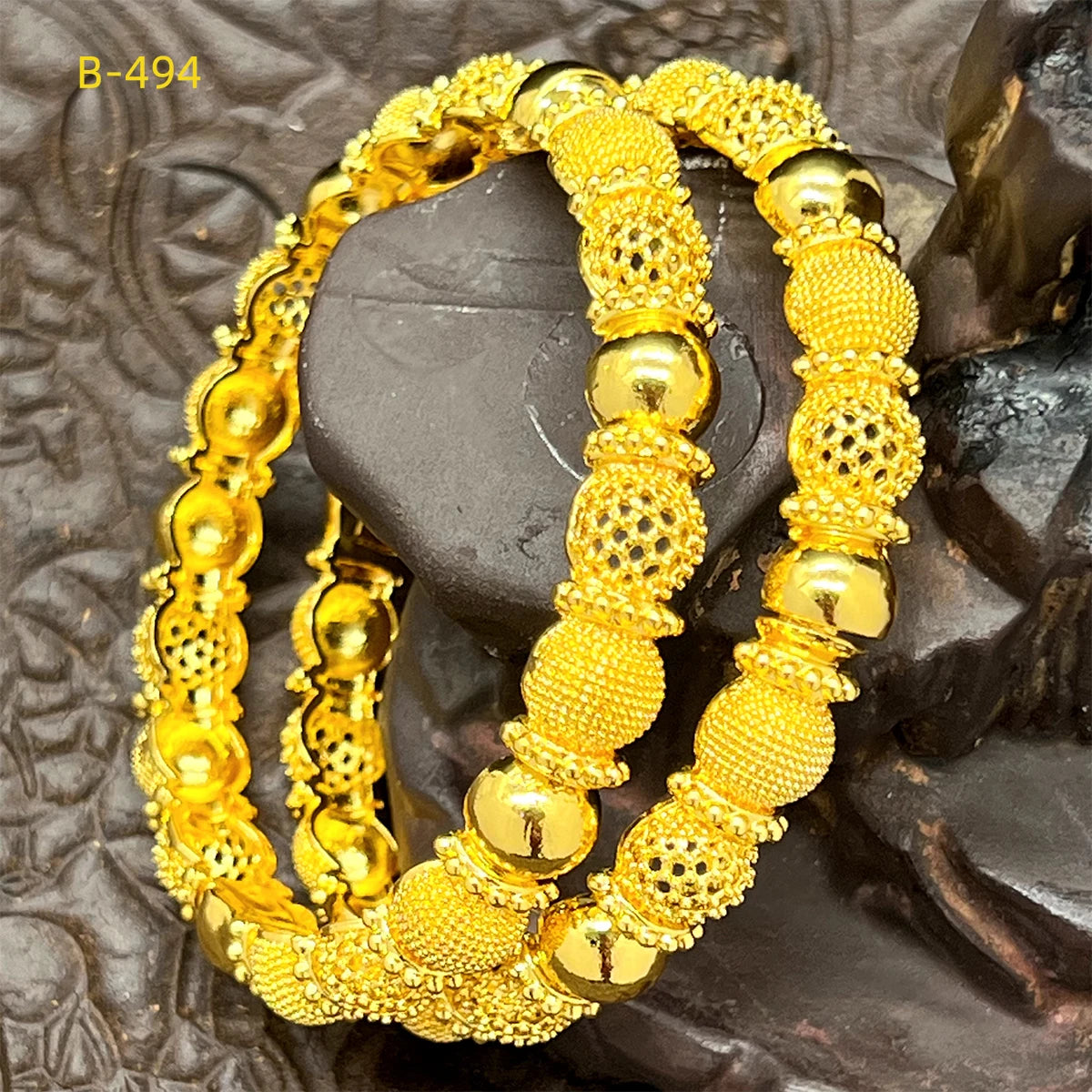 ANIID Luxury 24k Gold Bangles for Bridal Elegance ATHLEXES