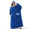 CozySleeve Oversized Flannel Hoodie Blanket for All Seasons ATHLEXES