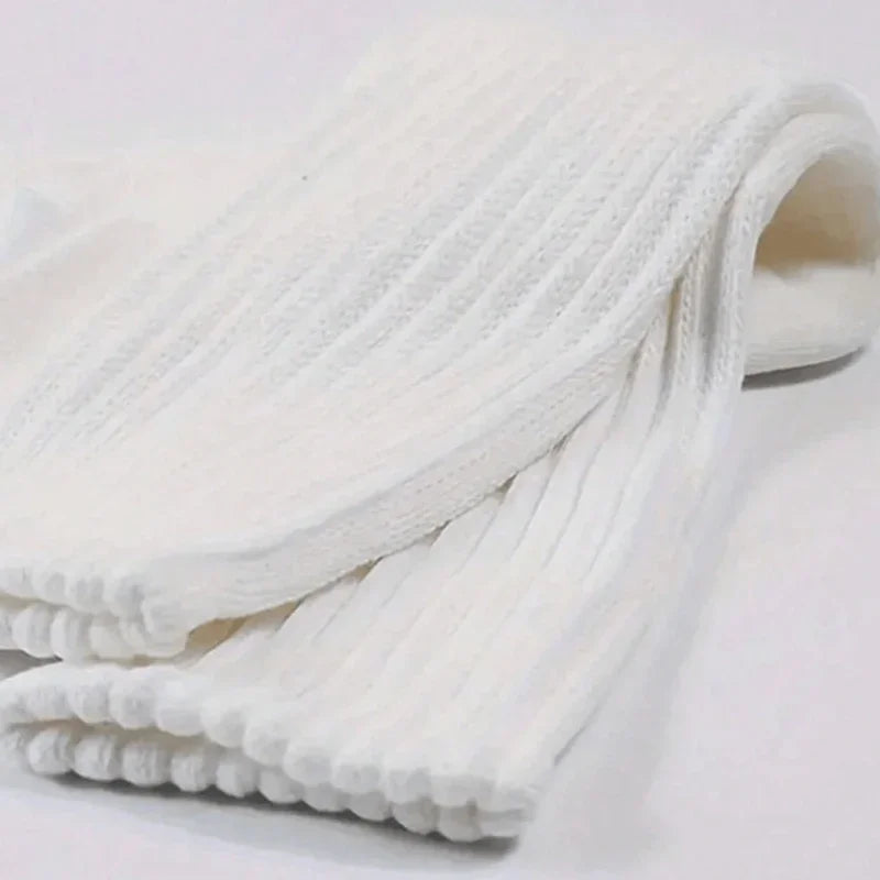 3 Pairs Pleated Mid Length Socks Women's Fashion Elephant Socks ATHLEXES