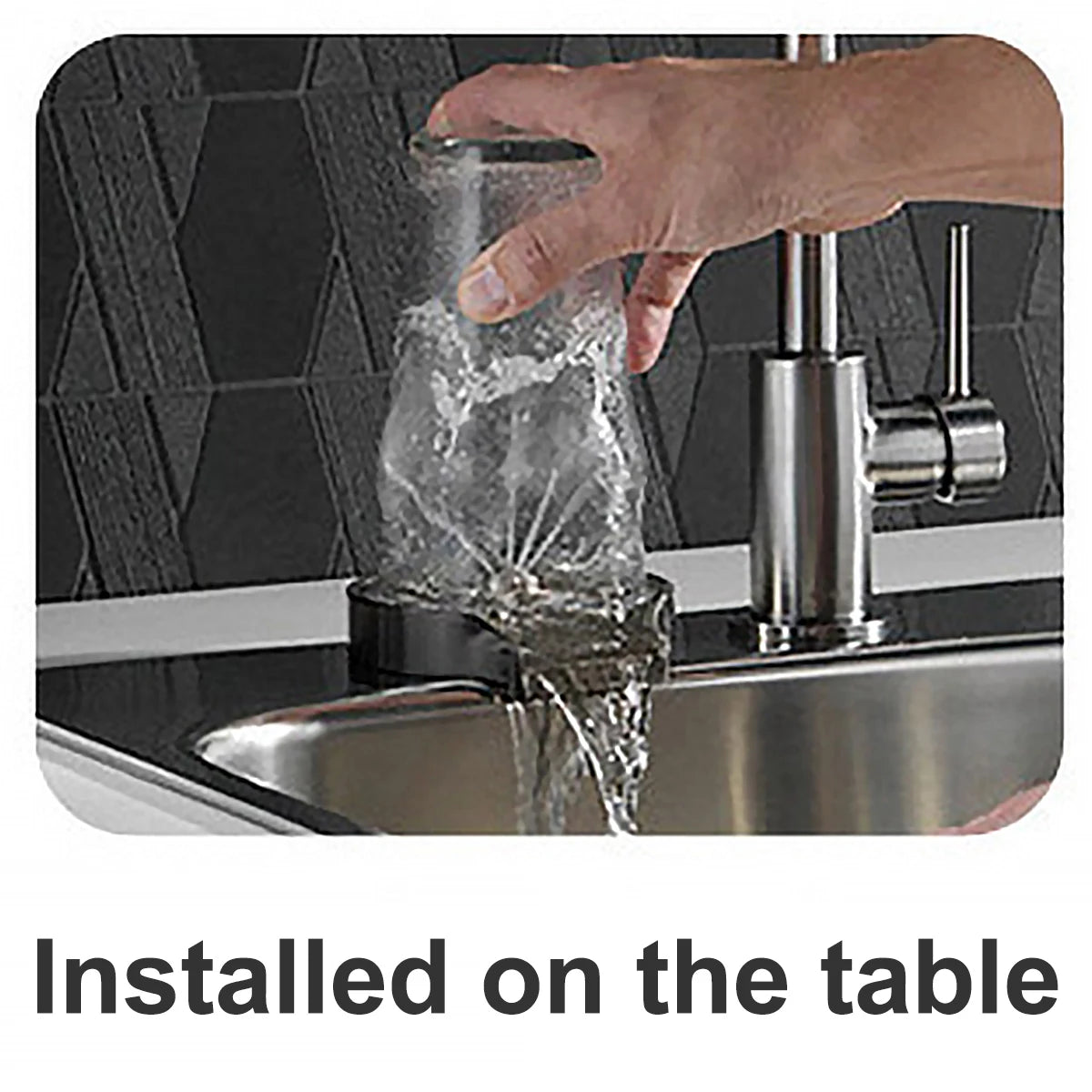 AutoClean Stainless Steel Glass Rinser ATHLEXES