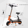DT08 2024 Elite 5600W Dual Motor Electric Scooter ATHLEXES