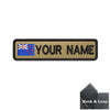 Custom 10cm Flag Patch Badge - Iron On or Hook Loop ATHLEXES