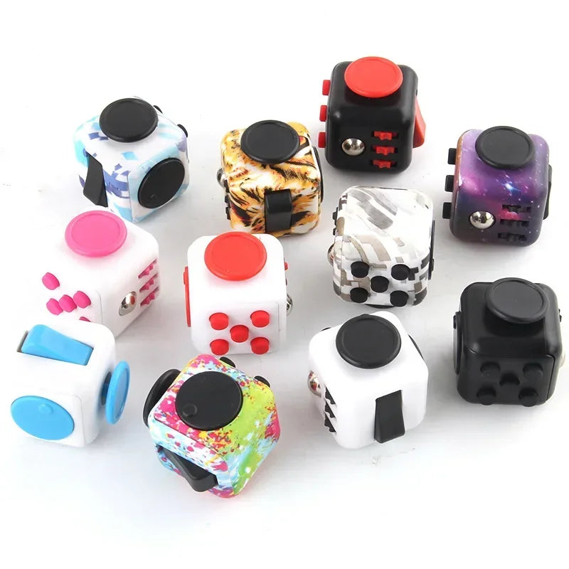 Colorful Fidget Dice for Stress Relief and Focus ATHLEXES