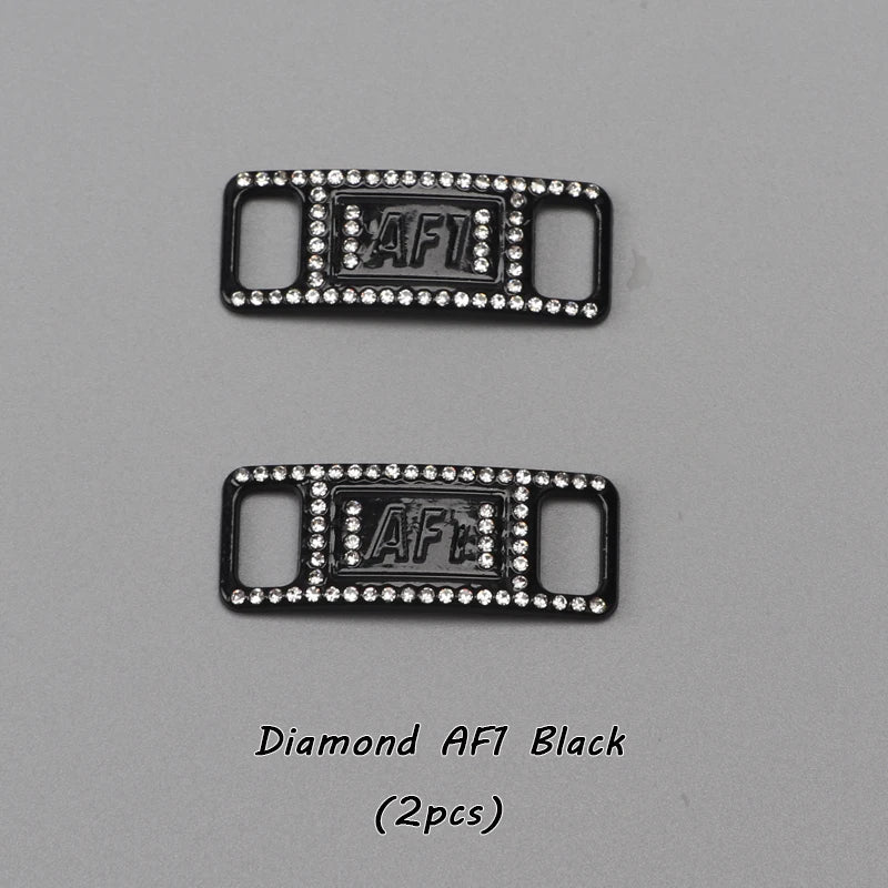 Diamond Luxury AF1 Shoelace Charms with Metal Buckle ATHLEXES