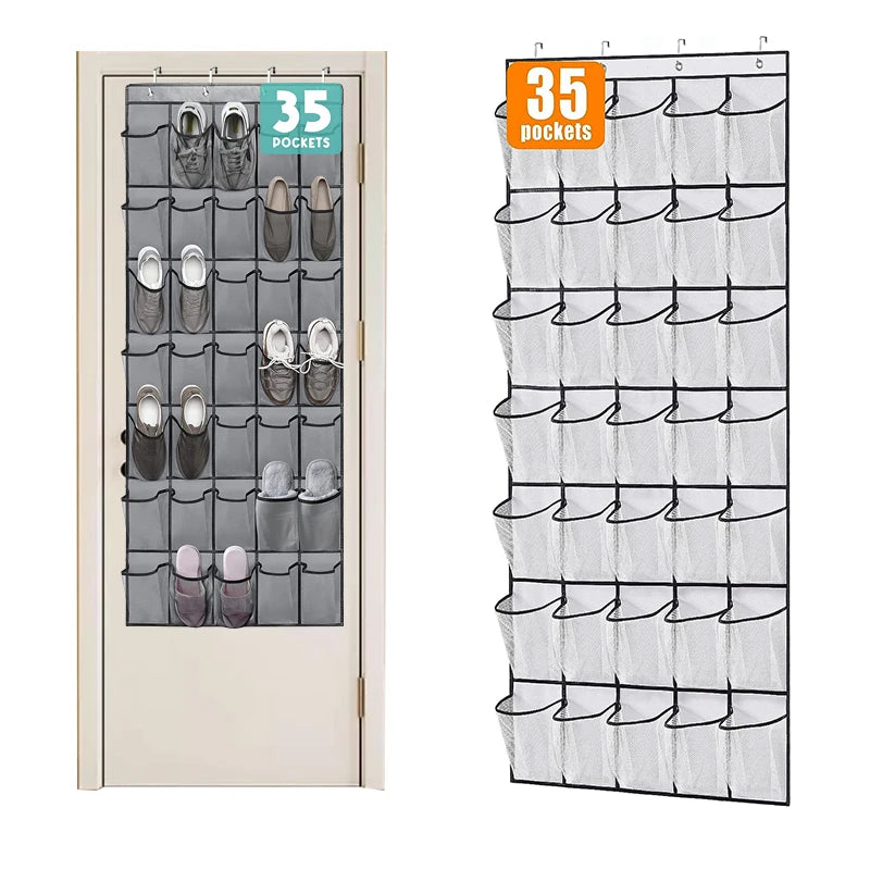 MaxSpace 35 Pocket Overdoor Shoe Organizer ATHLEXES
