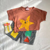 Korean Cotton Cartoon Tees for Kids 2025 Summer Collection ATHLEXES