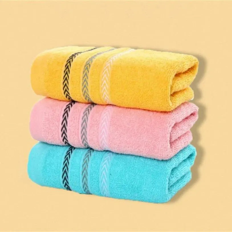 WheatEar Quick Dry Cotton Towels 2pcs Set ATHLEXES