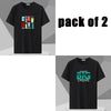 Plus Size Men's Cotton Printed Tee 7XL Oversized Top ATHLEXES