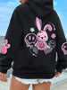 Urban Style Oversized Printed Hoodie for Women ATHLEXES