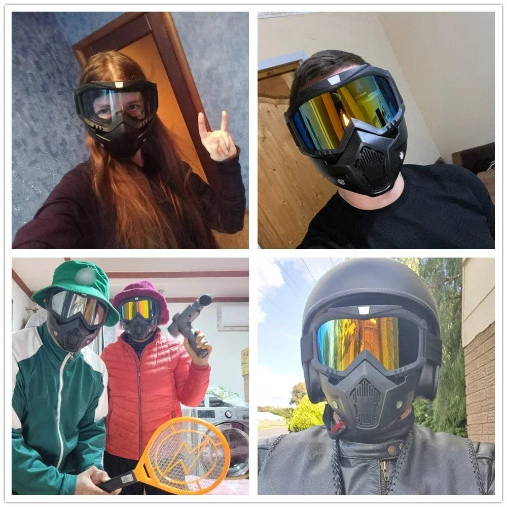 RetroRide Off-Road Motorcycle Goggles ATHLEXES