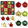 Charming 44Pcs Christmas Ball Ornament Collection ATHLEXES