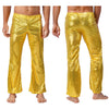Shiny Sequins Disco Party Bell-Bottom Pants ATHLEXES