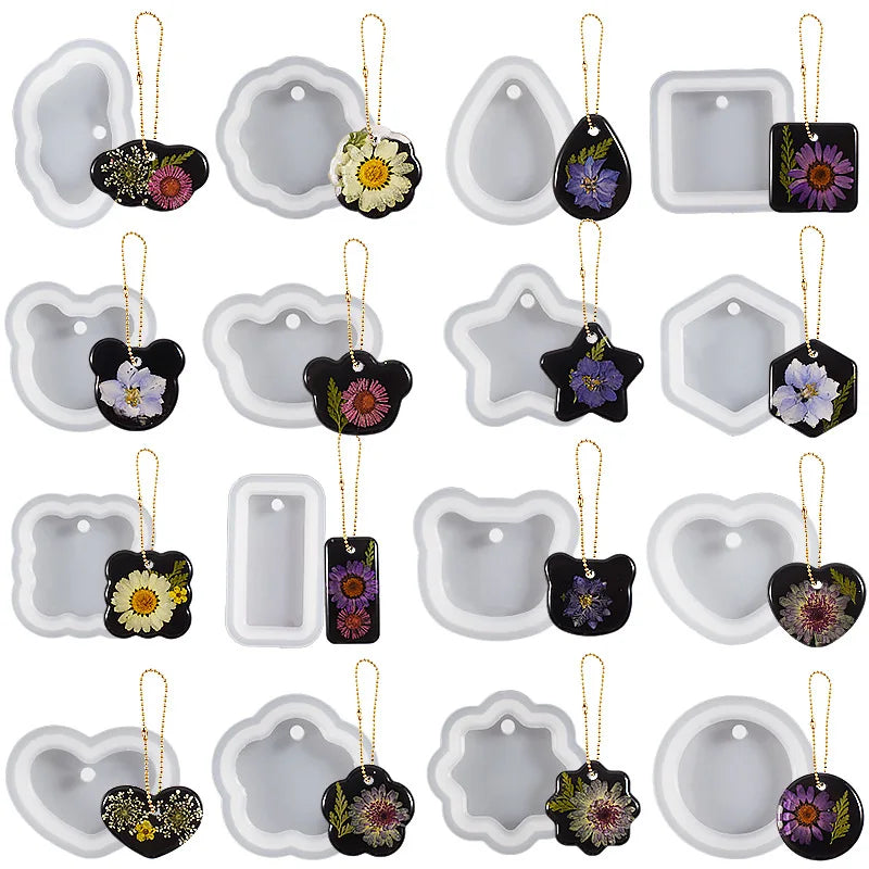 Pressed Floral Epoxy Kit for DIY Jewelry Crafts ATHLEXES