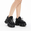 Gothic Chic Lace-Up Platform Ankle Boots ATHLEXES