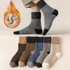 CozyWool Men's Winter Crew Socks Set ATHLEXES