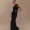 Elegant Backless Long Dress for Women ATHLEXES