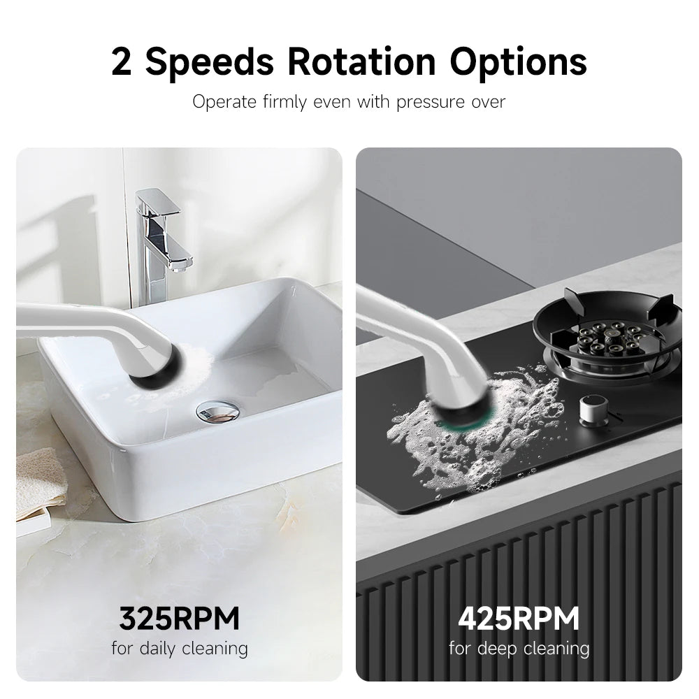 ZOCIH PowerSpin Electric Scrubber System ATHLEXES