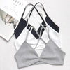 Luxe Deep-V Triangle Bralette for Women ATHLEXES