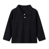 Stylish Kids' Solid Color Polo T-Shirt ATHLEXES