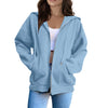 Chic Comfort 2024 Zip-Up Warm Hooded Sweatshirt for Women ATHLEXES