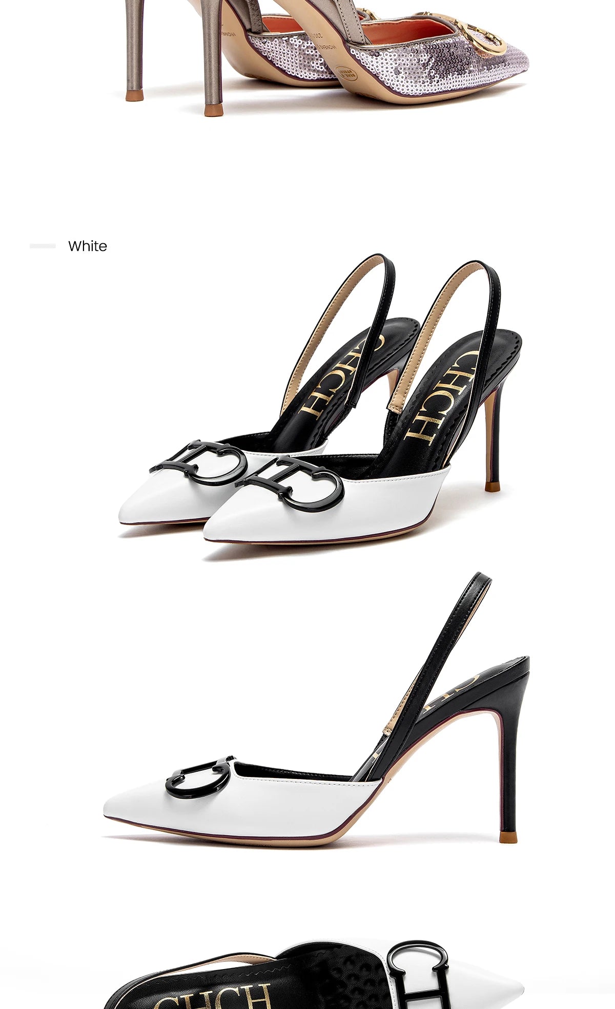 CHCH Destiny Strappy High Heels for Elegant Occasions ATHLEXES