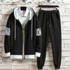 Chic Comfort Men's Hooded Cardigan Set ATHLEXES